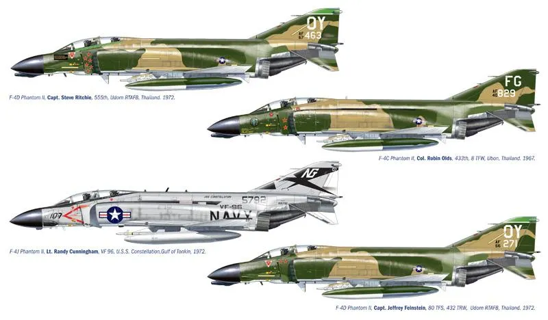 F-4 C/D/J Phantom Aces